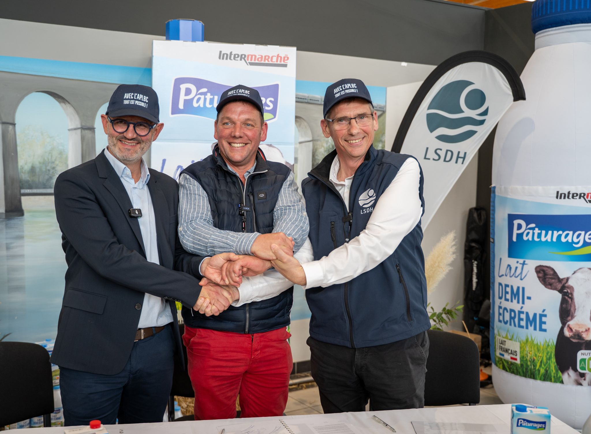 signature d’un contrat tripartite avec Intermarché et l’APLBC